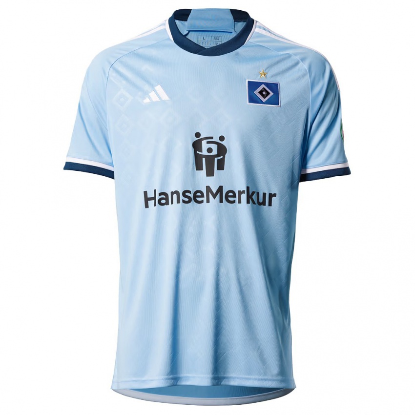 Niño Camiseta Stephan Ambrosius #35 Azul 2ª Equipación 2023/24 La Camisa