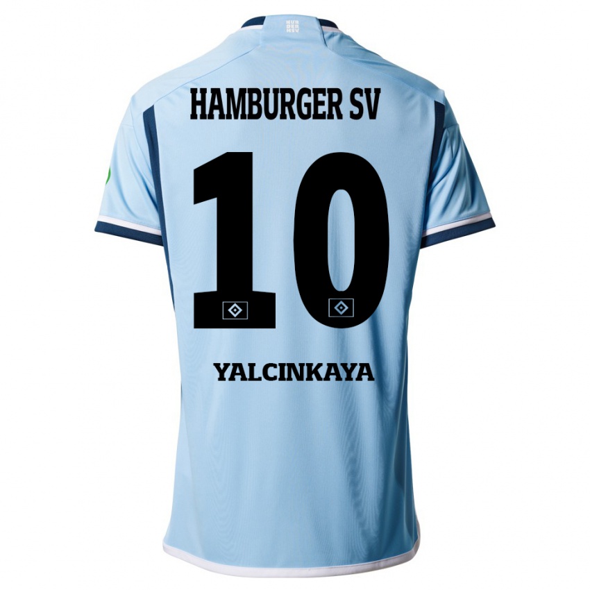 Niño Camiseta Bilal Yalcinkaya #10 Azul 2ª Equipación 2023/24 La Camisa