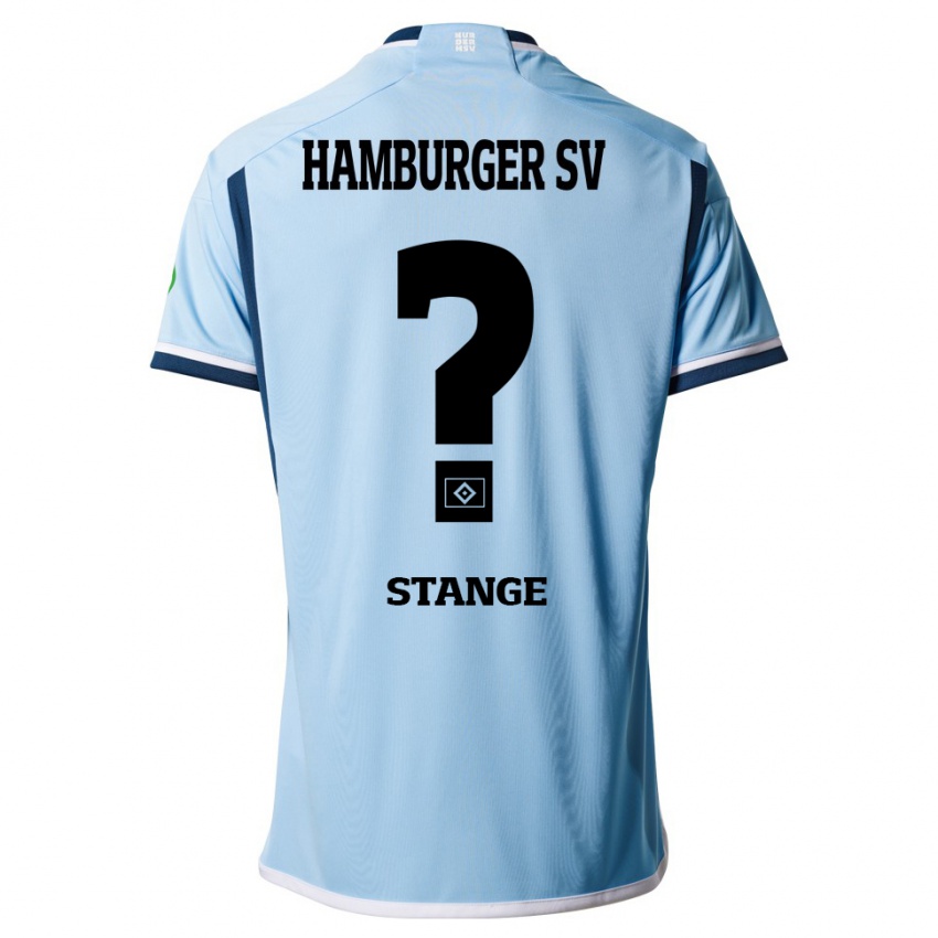 Niño Camiseta Tobias Stange #0 Azul 2ª Equipación 2023/24 La Camisa