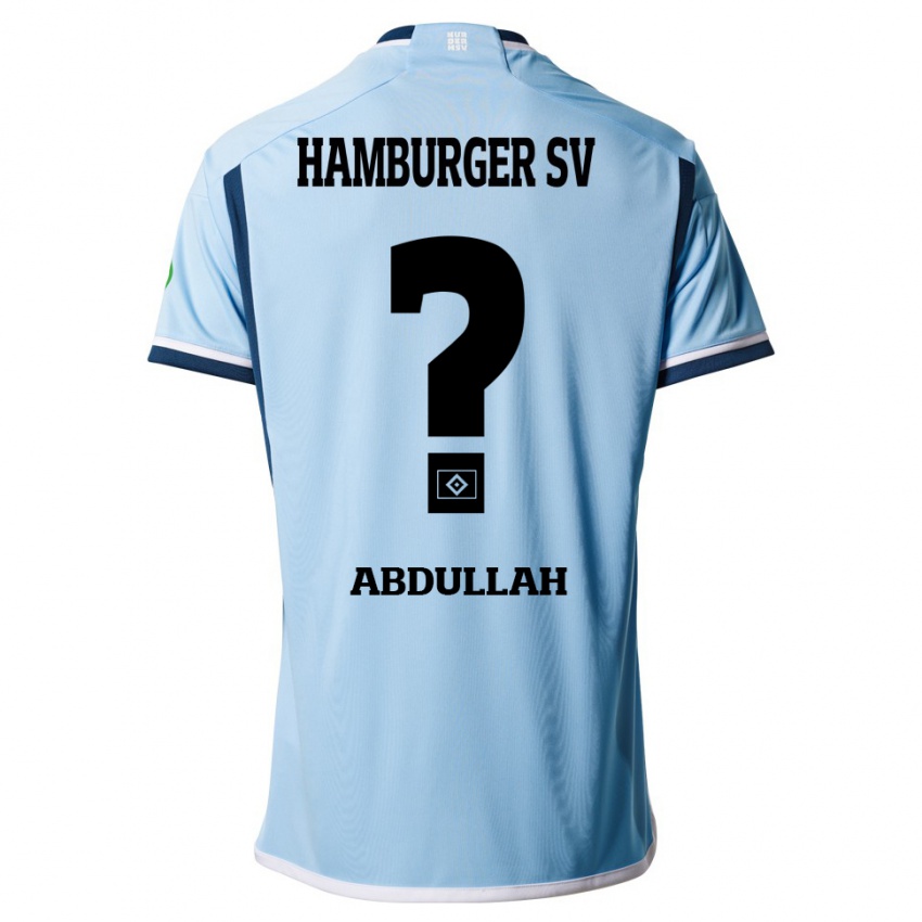 Niño Camiseta Majeed Salo Abdullah #0 Azul 2ª Equipación 2023/24 La Camisa