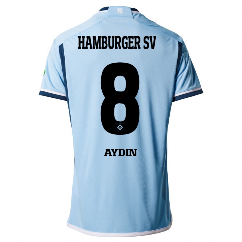 Niño Camiseta Songül Aydin #8 Azul 2ª Equipación 2023/24 La Camisa