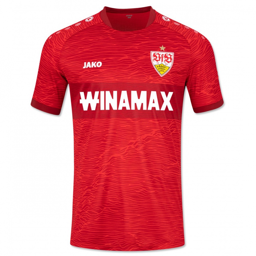 Niño Camiseta Semih Kara #0 Rojo 2ª Equipación 2023/24 La Camisa