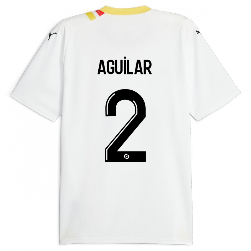 Niño Camiseta Ruben Aguilar #2 Negro 2ª Equipación 2023/24 La Camisa