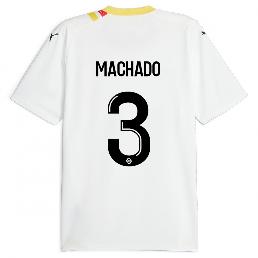 Niño Camiseta Deiver Machado #3 Negro 2ª Equipación 2023/24 La Camisa