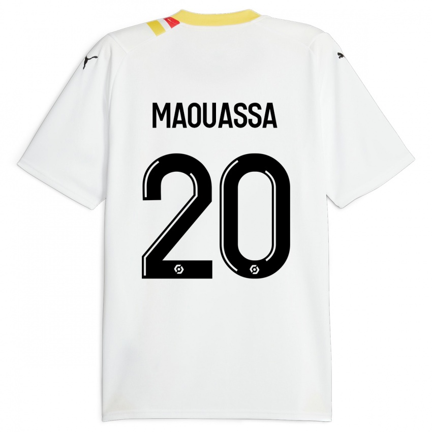 Niño Camiseta Faitout Maouassa #20 Negro 2ª Equipación 2023/24 La Camisa