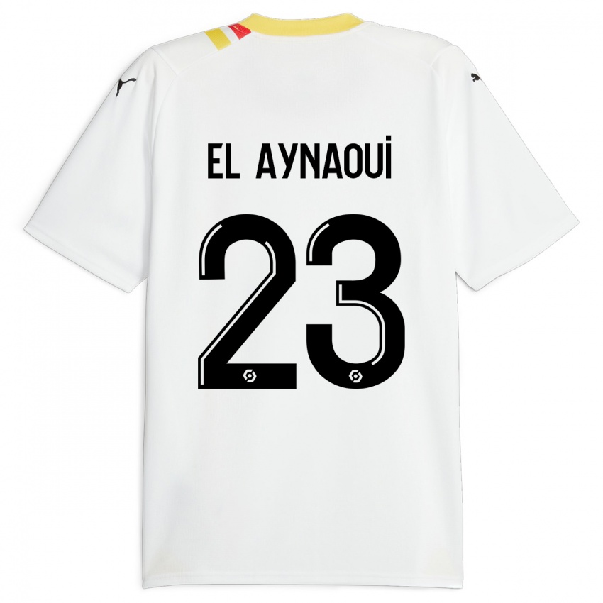 Niño Camiseta Neil El Aynaoui #23 Negro 2ª Equipación 2023/24 La Camisa