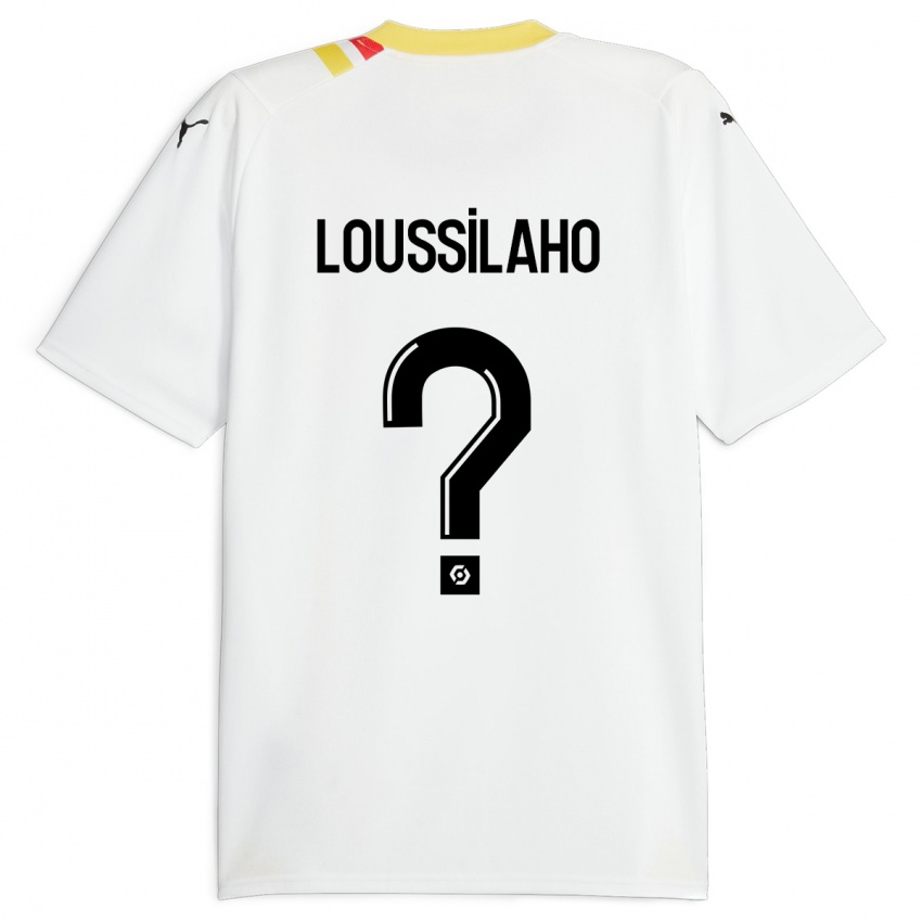 Niño Camiseta Lenny Dziki Loussilaho #0 Negro 2ª Equipación 2023/24 La Camisa
