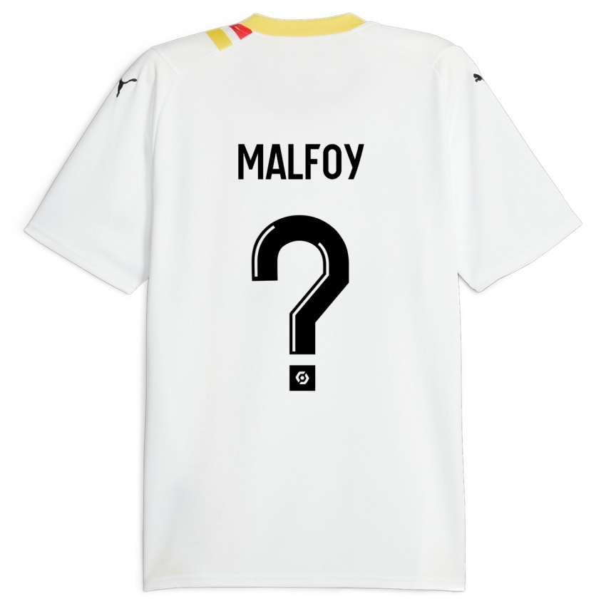 Niño Camiseta Lucas Malfoy #0 Negro 2ª Equipación 2023/24 La Camisa