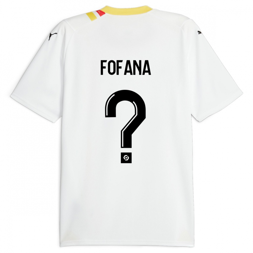 Niño Camiseta Rayan Fofana #0 Negro 2ª Equipación 2023/24 La Camisa