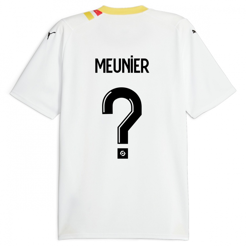 Niño Camiseta Jennifer Meunier #0 Negro 2ª Equipación 2023/24 La Camisa