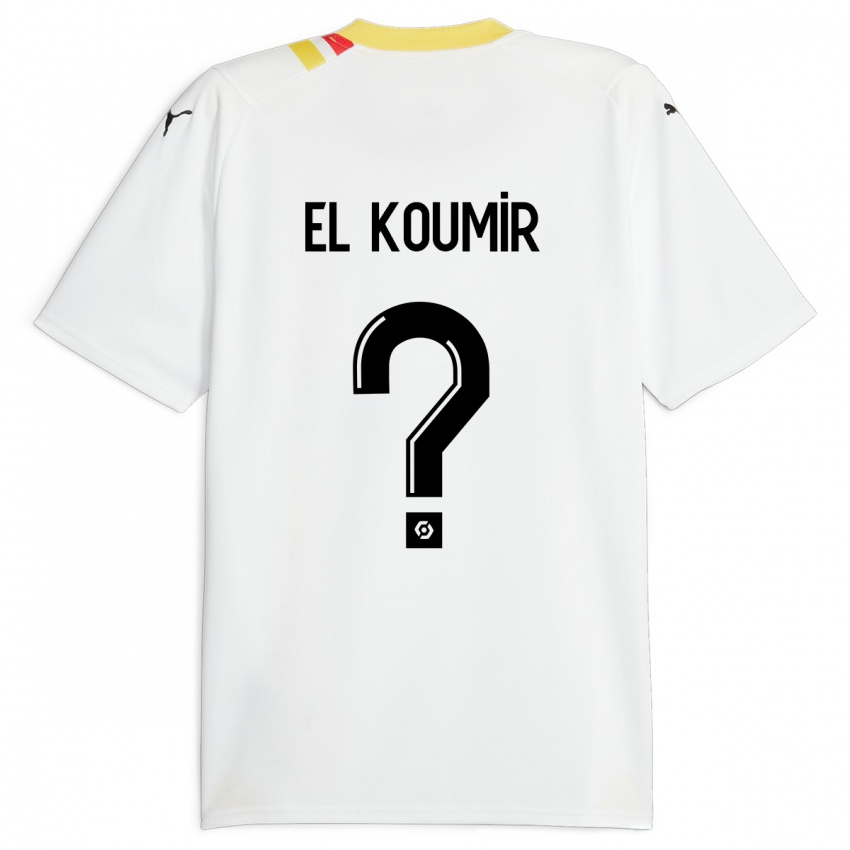 Niño Camiseta Kaïna El Koumir #0 Negro 2ª Equipación 2023/24 La Camisa
