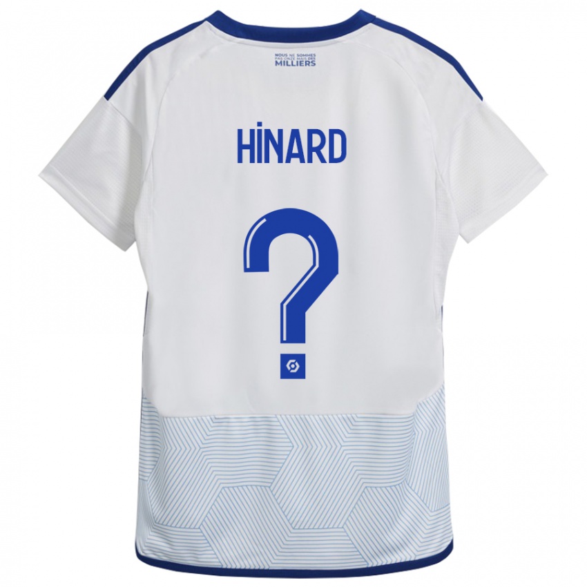 Niño Camiseta Noa Hinard #0 Blanco 2ª Equipación 2023/24 La Camisa