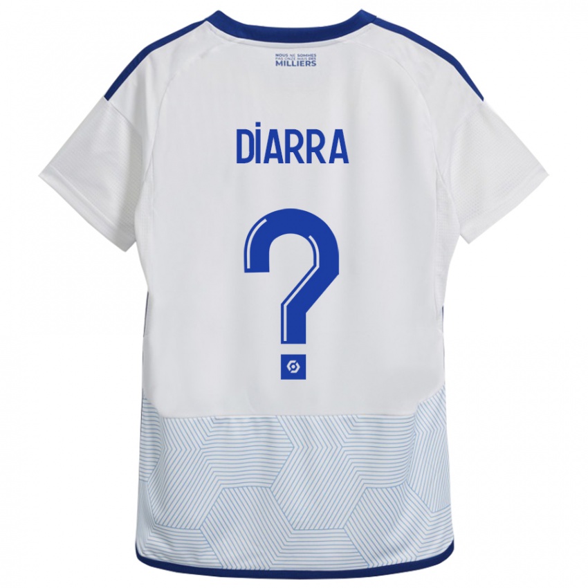 Niño Camiseta Massaoly Diarra #0 Blanco 2ª Equipación 2023/24 La Camisa