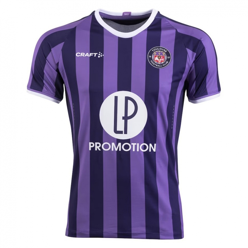 Niño Camiseta Christian Mawissa Elebi #13 Morado 2ª Equipación 2023/24 La Camisa