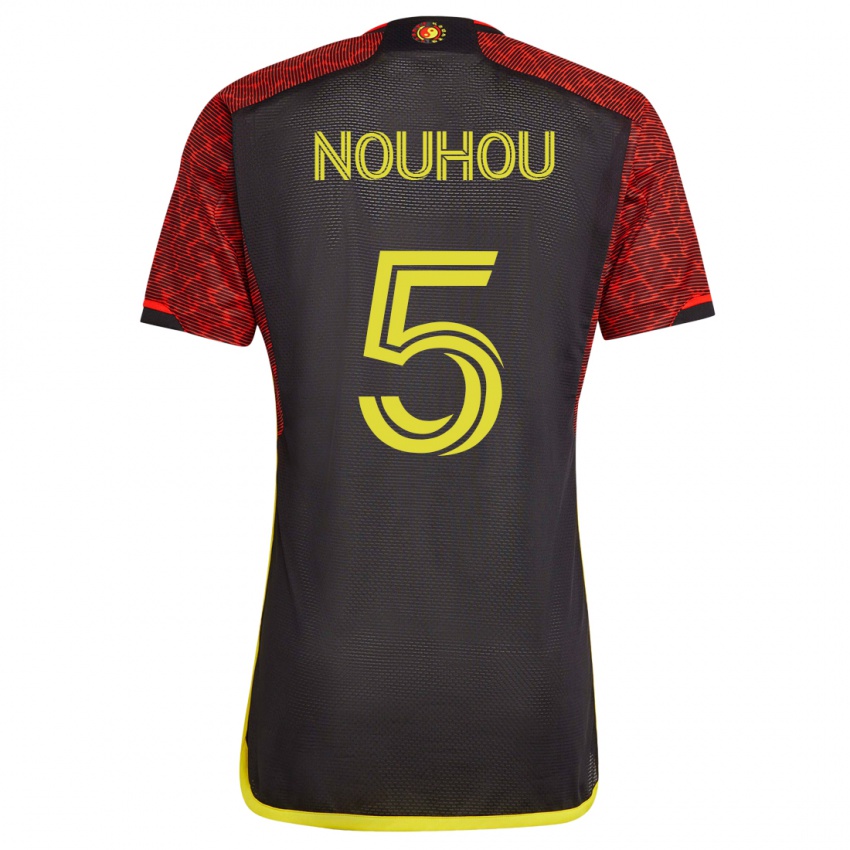 Niño Camiseta Nouhou #5 Naranja 2ª Equipación 2023/24 La Camisa