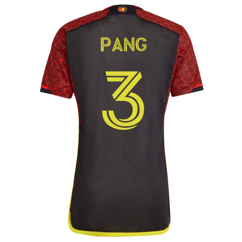 Niño Camiseta Kaylene Pang #3 Naranja 2ª Equipación 2023/24 La Camisa
