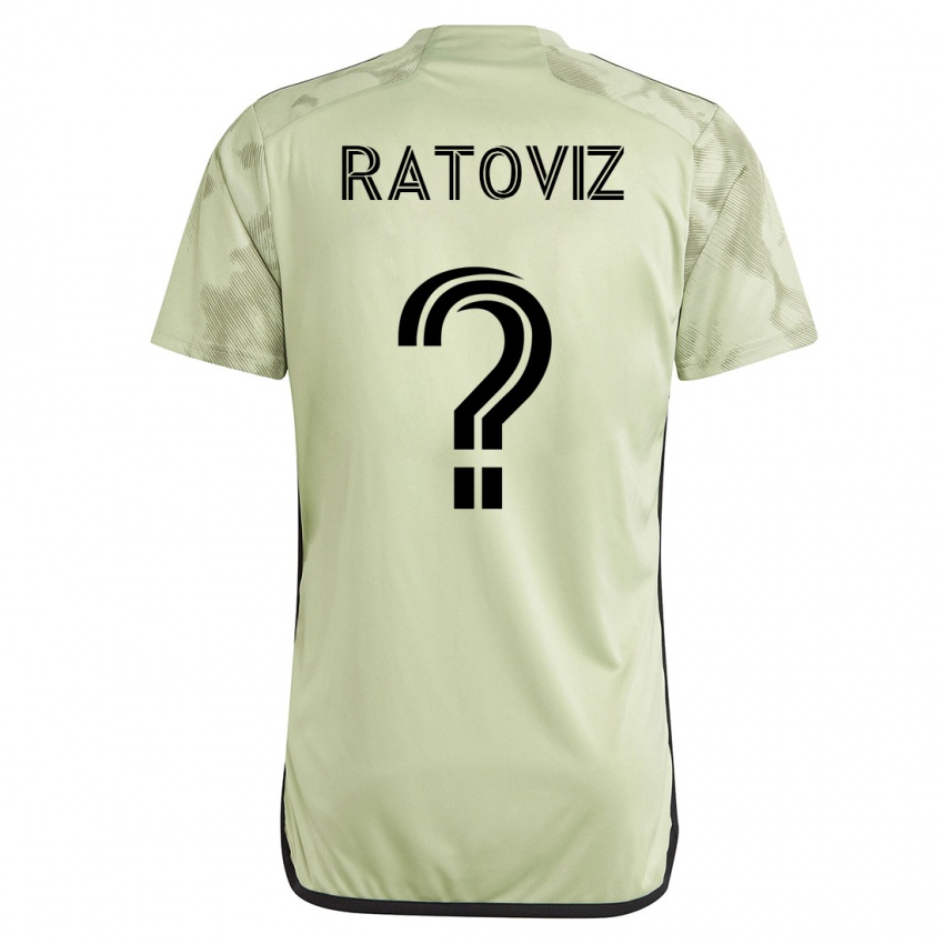 Niño Camiseta Tamir Ratoviz #0 Verde 2ª Equipación 2023/24 La Camisa