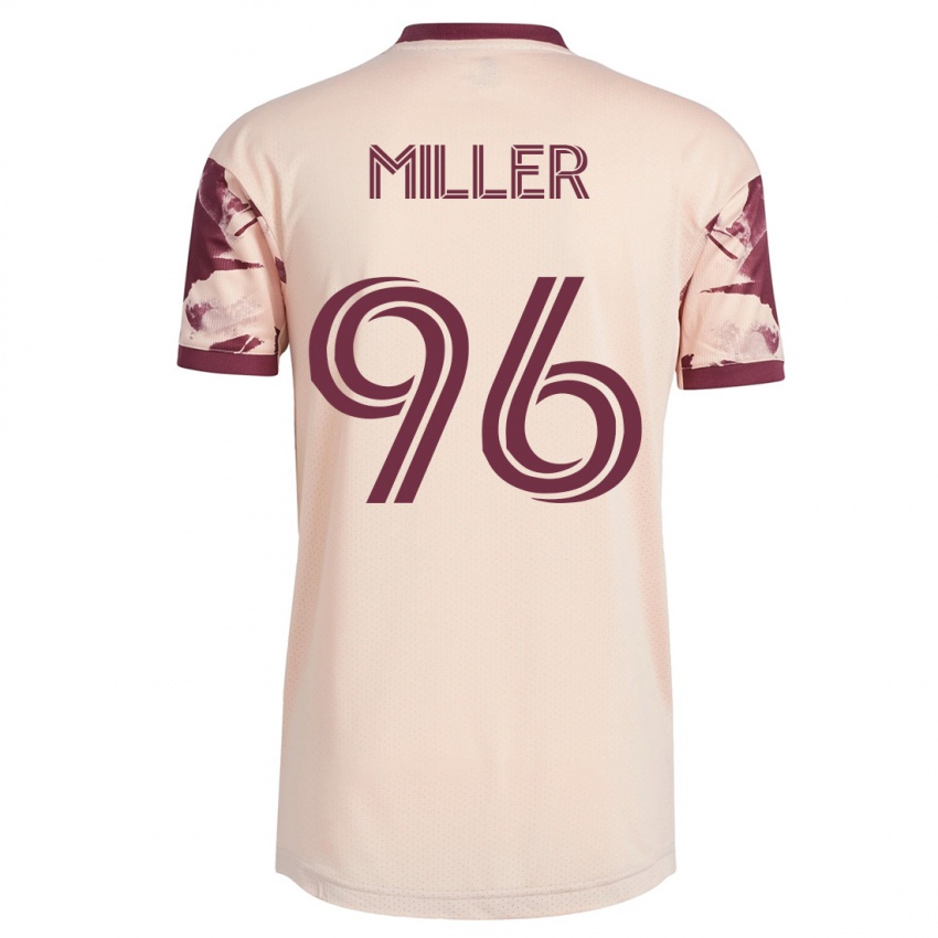 Niño Camiseta Carver Miller #96 Blanquecino 2ª Equipación 2023/24 La Camisa