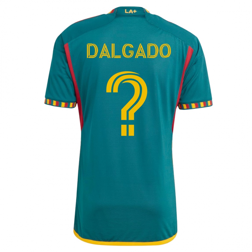 Niño Camiseta Riley Dalgado #0 Verde 2ª Equipación 2023/24 La Camisa