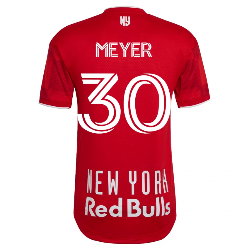 Niño Camiseta Will Meyer #30 Beige-Dorado 2ª Equipación 2023/24 La Camisa