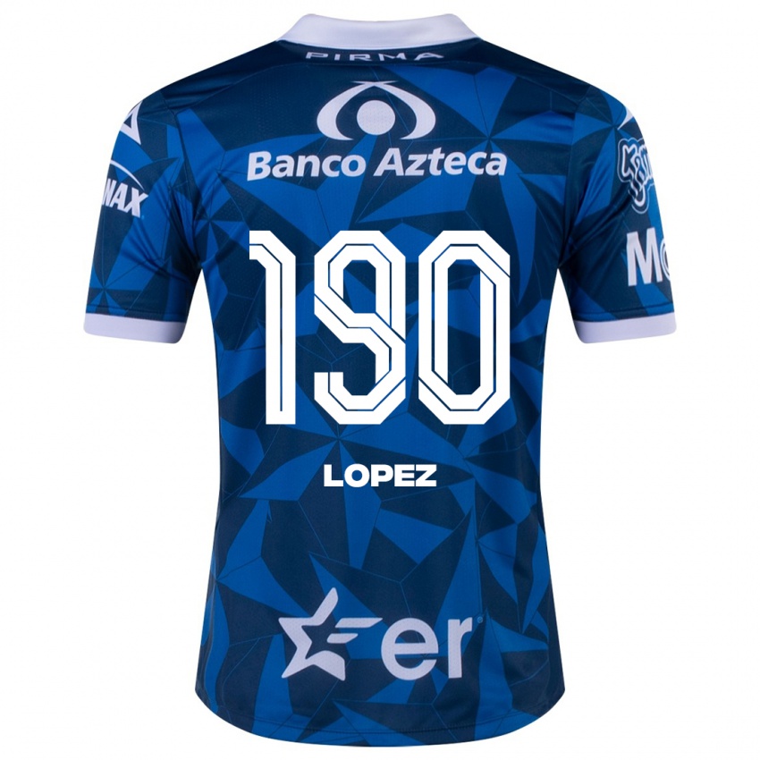 Niño Camiseta Josué López #190 Azul 2ª Equipación 2023/24 La Camisa