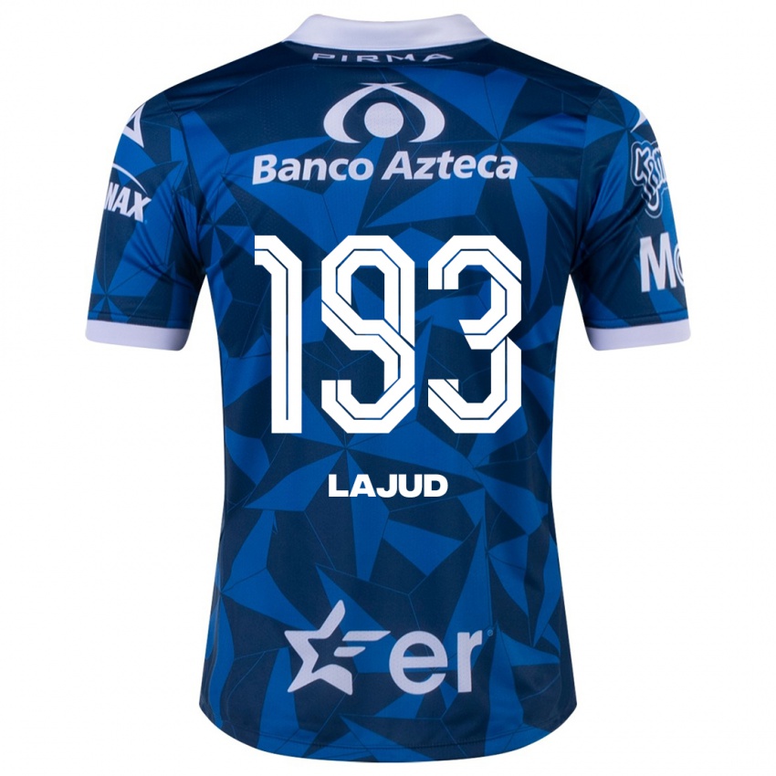 Niño Camiseta Rodrigo Lajud #193 Azul 2ª Equipación 2023/24 La Camisa