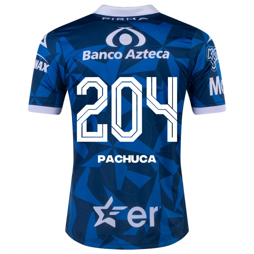 Niño Camiseta José Pachuca #204 Azul 2ª Equipación 2023/24 La Camisa