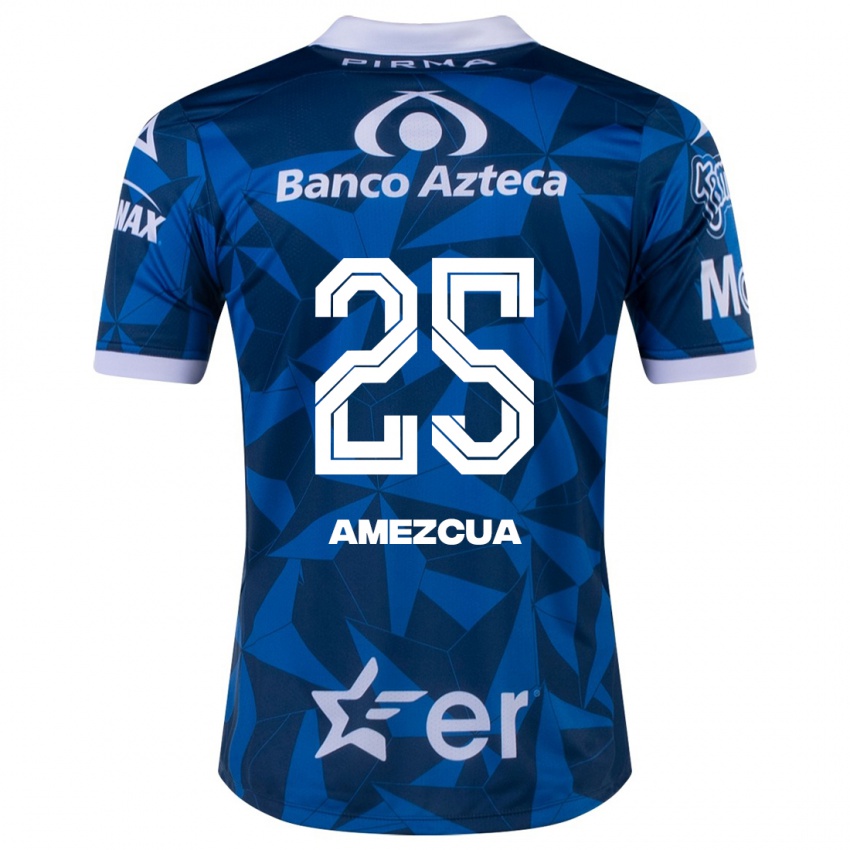 Niño Camiseta Mariana Amezcua #25 Azul 2ª Equipación 2023/24 La Camisa