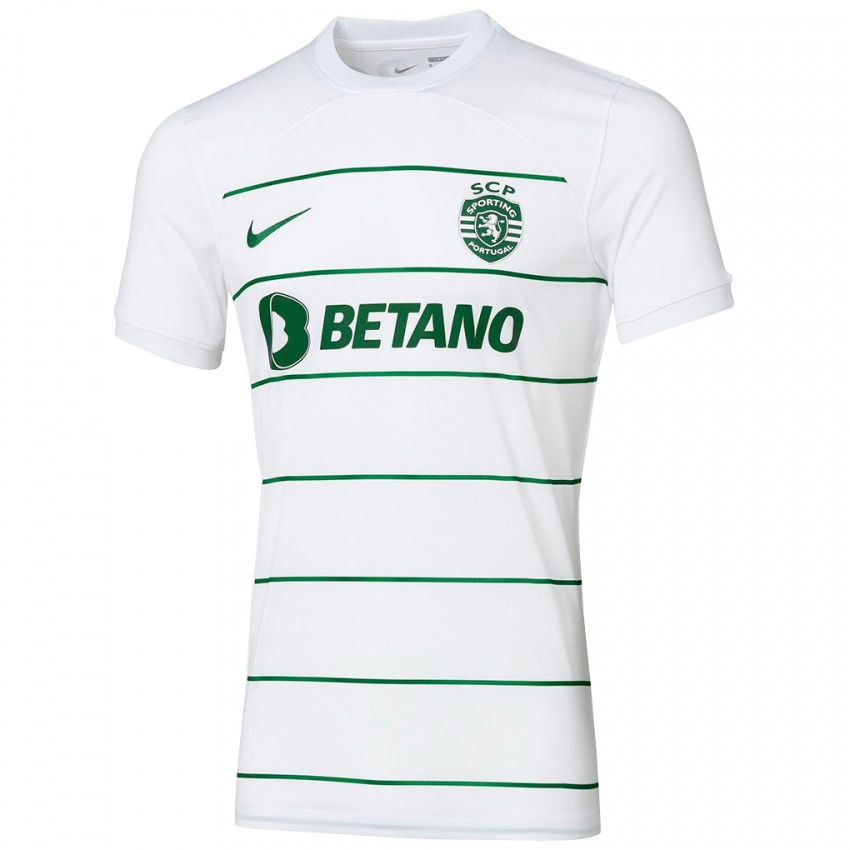 Niño Camiseta Rodrigo Dias #0 Blanco 2ª Equipación 2023/24 La Camisa