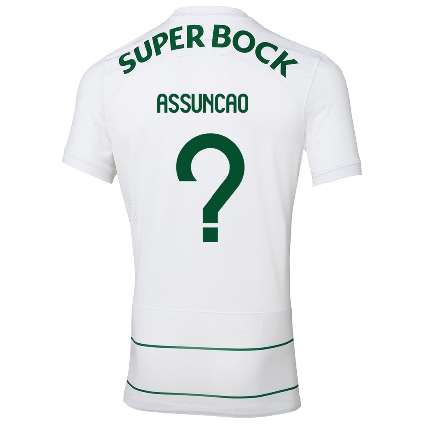 Niño Camiseta João Assunção #0 Blanco 2ª Equipación 2023/24 La Camisa