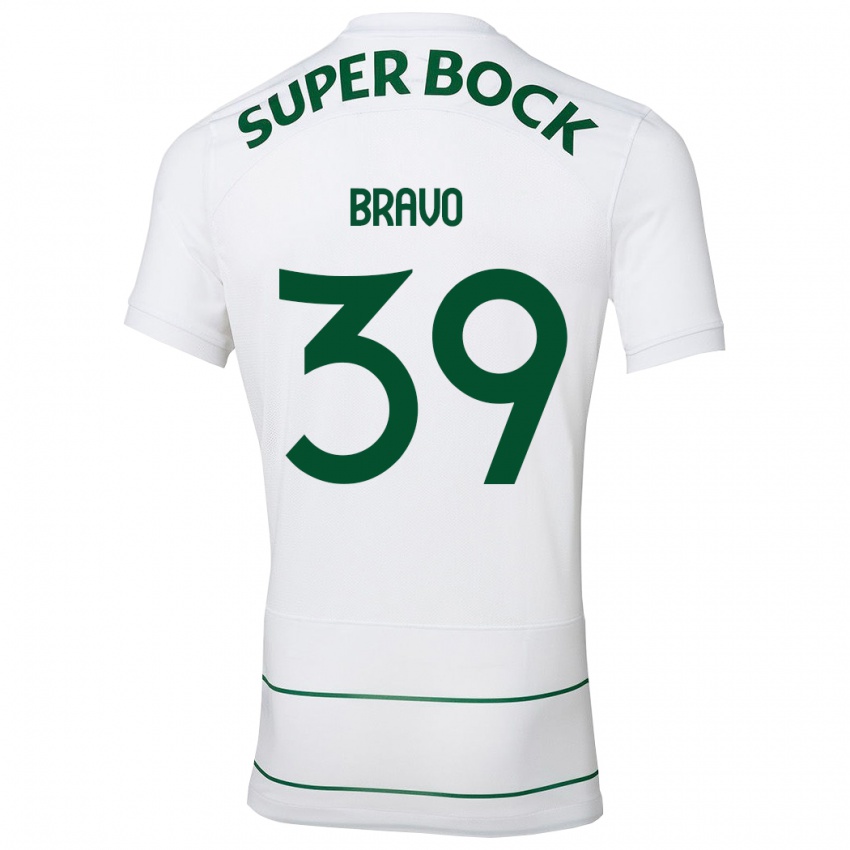 Niño Camiseta Bravo #39 Blanco 2ª Equipación 2023/24 La Camisa