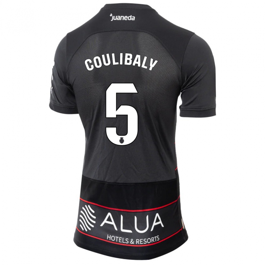 Niño Camiseta Habib Anas Coulibaly #5 Negro 2ª Equipación 2023/24 La Camisa