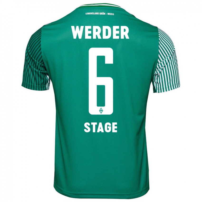 Hombre Camiseta Jens Stage #6 Verde 1ª Equipación 2023/24 La Camisa