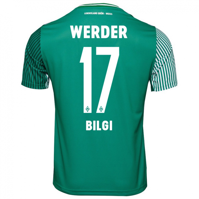 Hombre Camiseta Süleyman Bilgi #17 Verde 1ª Equipación 2023/24 La Camisa