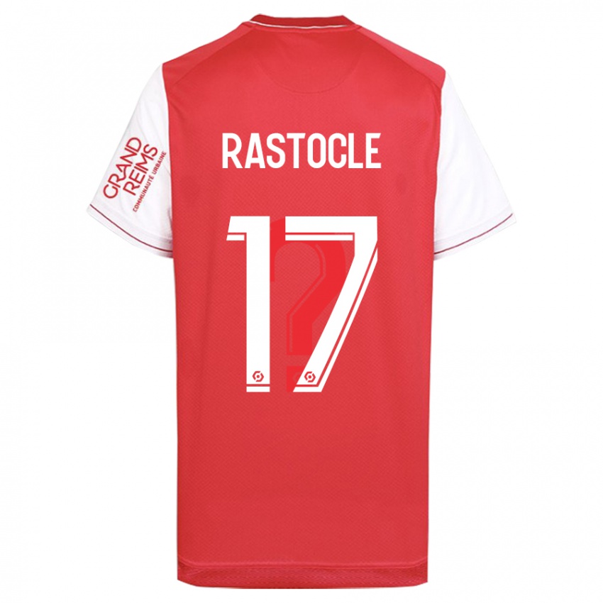 Hombre Camiseta Jade Rastocle #17 Rojo 1ª Equipación 2023/24 La Camisa