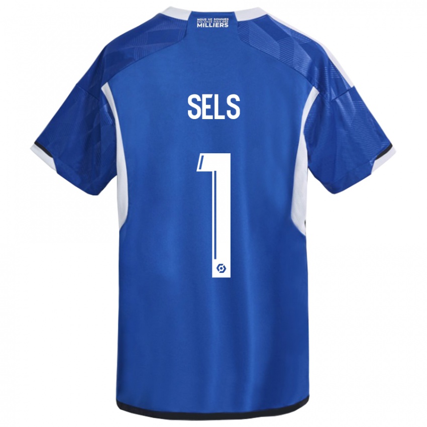 Hombre Camiseta Matz Sels #1 Azul 1ª Equipación 2023/24 La Camisa