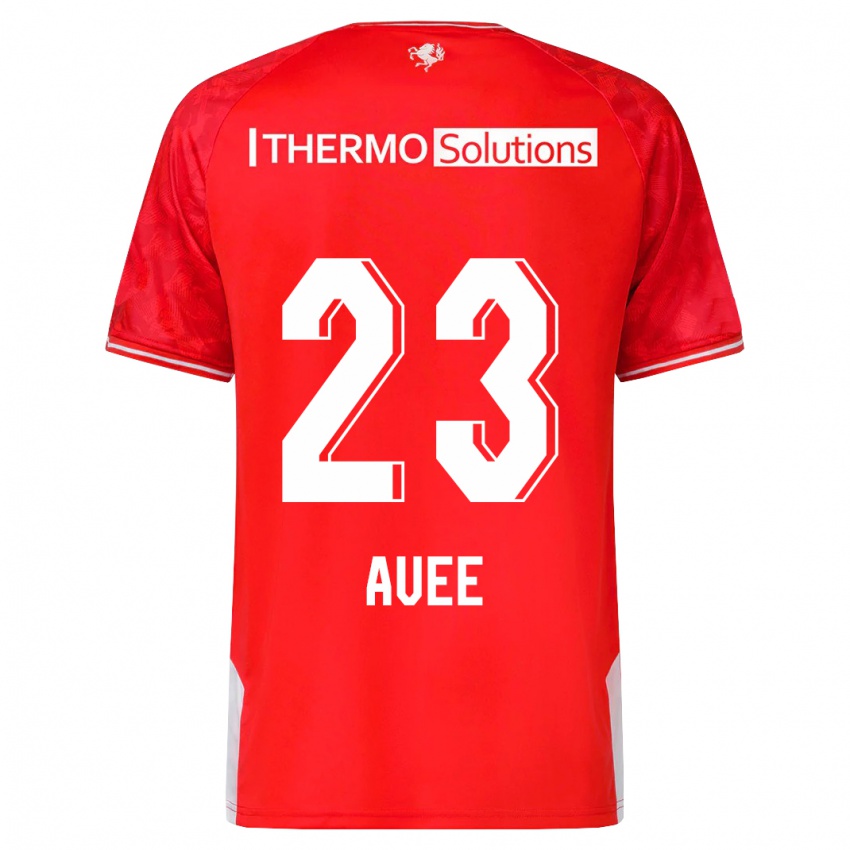 Hombre Camiseta Marit Auée #23 Rojo 1ª Equipación 2023/24 La Camisa