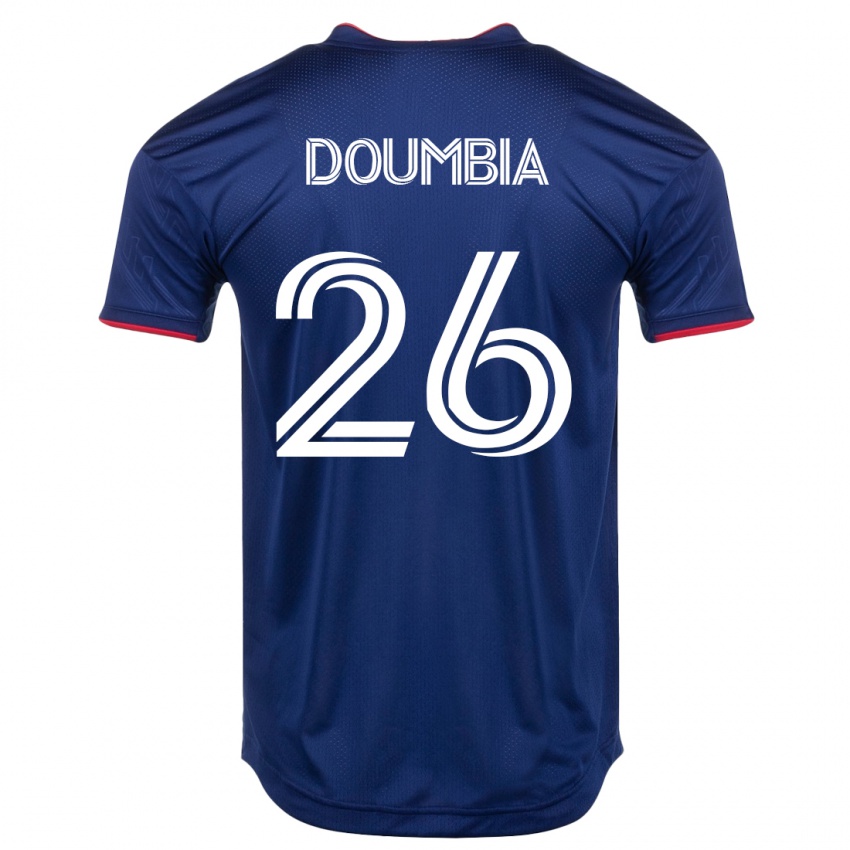 Hombre Camiseta Ousmane Doumbia #26 Armada 1ª Equipación 2023/24 La Camisa
