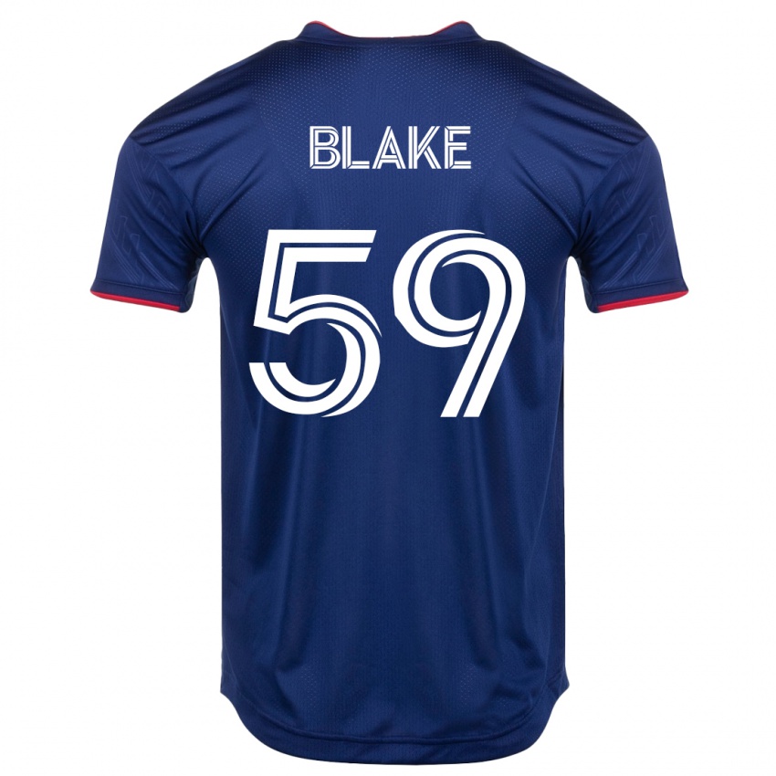 Hombre Camiseta Romain Blake #59 Armada 1ª Equipación 2023/24 La Camisa