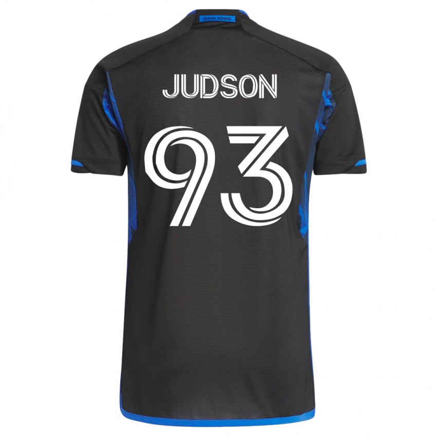 Hombre Camiseta Judson #93 Azul Negro 1ª Equipación 2023/24 La Camisa
