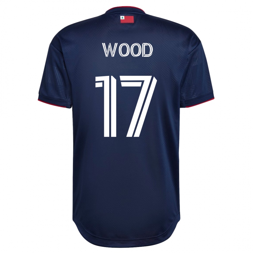 Hombre Camiseta Bobby Wood #17 Armada 1ª Equipación 2023/24 La Camisa