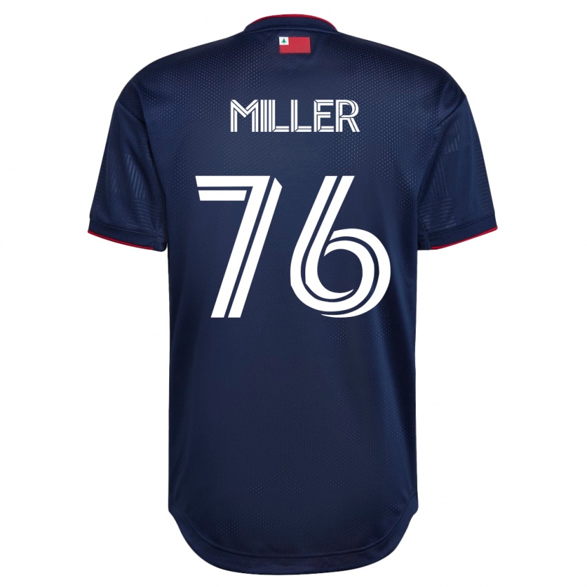 Hombre Camiseta Peyton Miller #76 Armada 1ª Equipación 2023/24 La Camisa