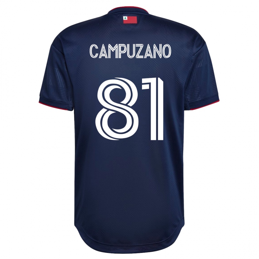 Hombre Camiseta Nico Campuzano #81 Armada 1ª Equipación 2023/24 La Camisa