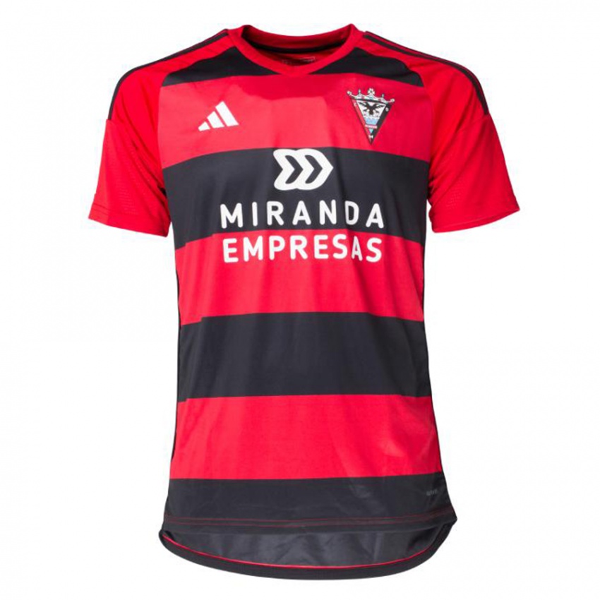 Hombre Camiseta Manolo Ferreres #5 Negro Rojo 1ª Equipación 2023/24 La Camisa