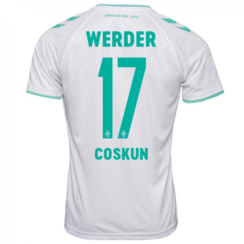 Hombre Camiseta Boran-Firat Coskun #17 Blanco 2ª Equipación 2023/24 La Camisa