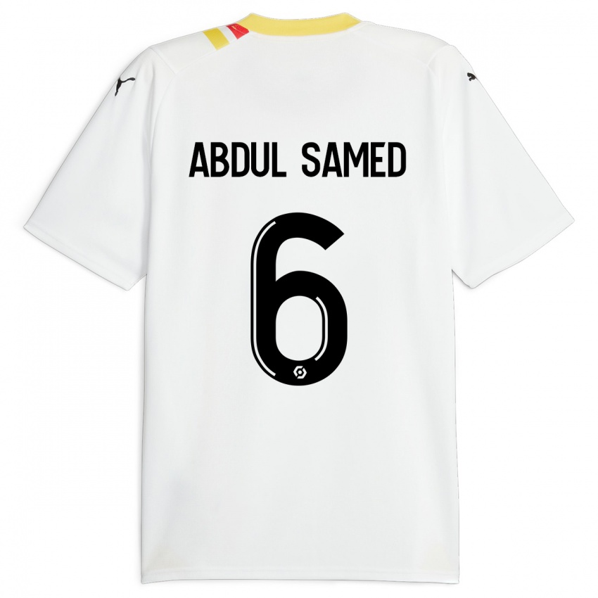 Hombre Camiseta Salis Abdul Samed #6 Negro 2ª Equipación 2023/24 La Camisa