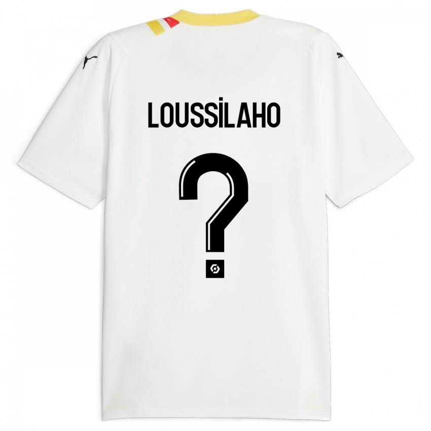 Hombre Camiseta Lenny Dziki Loussilaho #0 Negro 2ª Equipación 2023/24 La Camisa