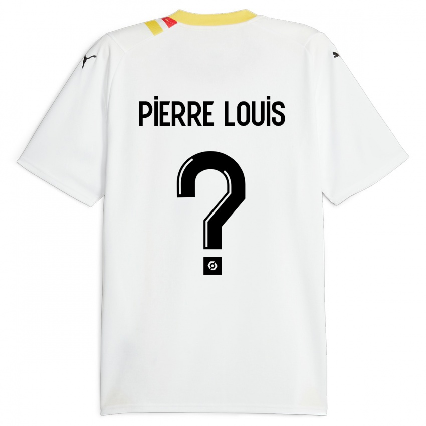 Hombre Camiseta Dayana Pierre-Louis #0 Negro 2ª Equipación 2023/24 La Camisa