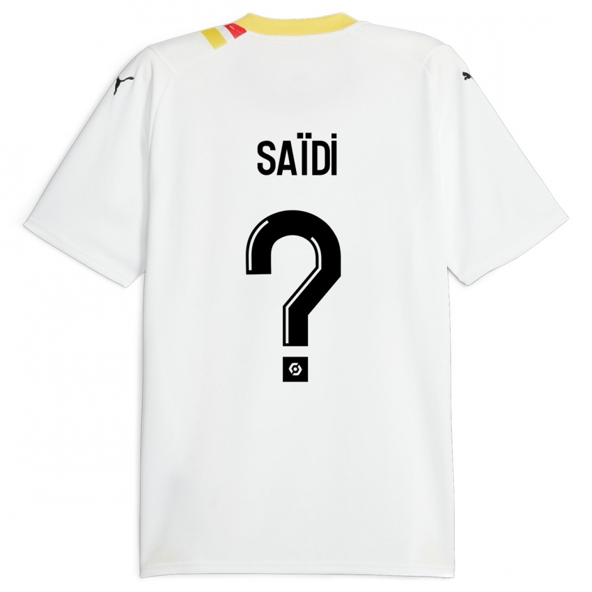 Hombre Camiseta Kahissa Saïdi #0 Negro 2ª Equipación 2023/24 La Camisa
