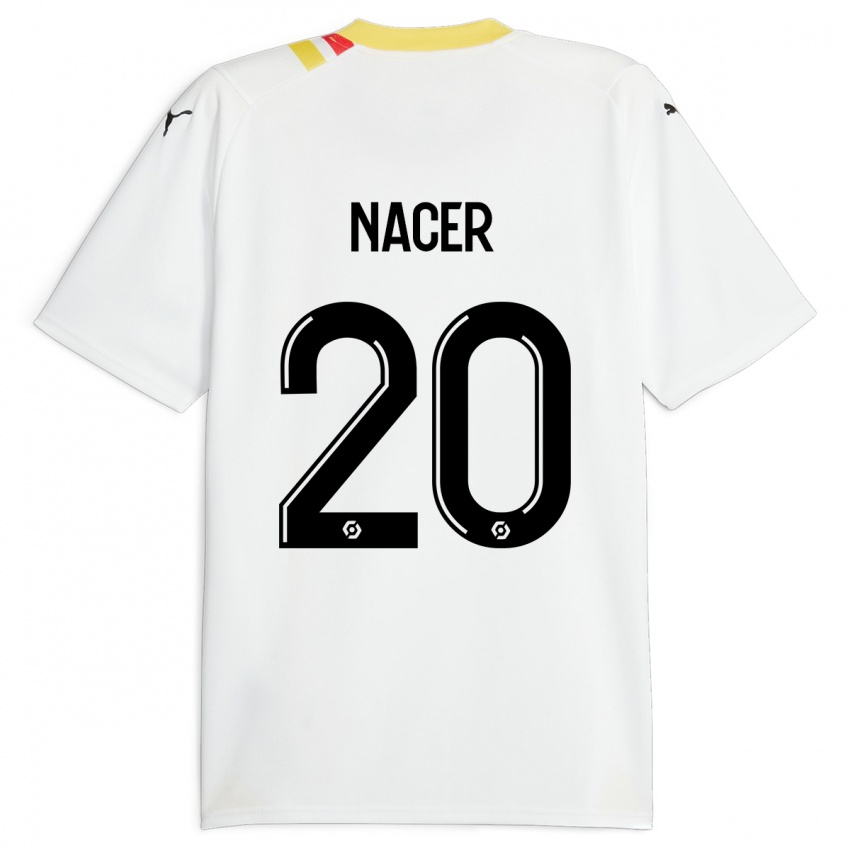 Hombre Camiseta Myriem Nacer #20 Negro 2ª Equipación 2023/24 La Camisa